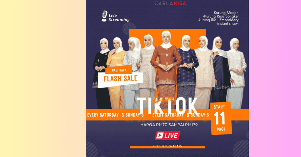Tik tok live sale