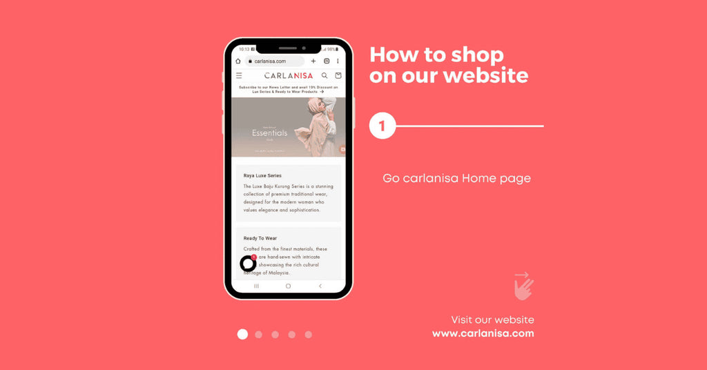 How to Place order on Carlanisa?