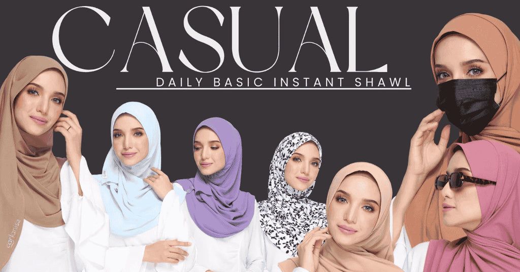 malay tudung-hijab fashion-Instant Shawl