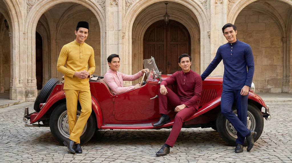 NAUFAL Baju Melayu Cekak Musang