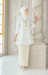 Anggun Kebaya | White Gold - With Lining