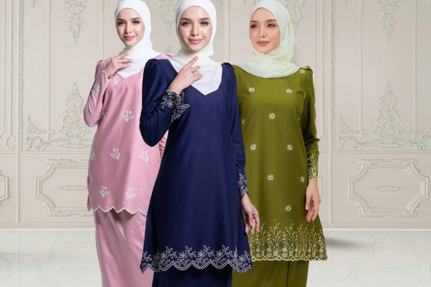baju kurung sulam