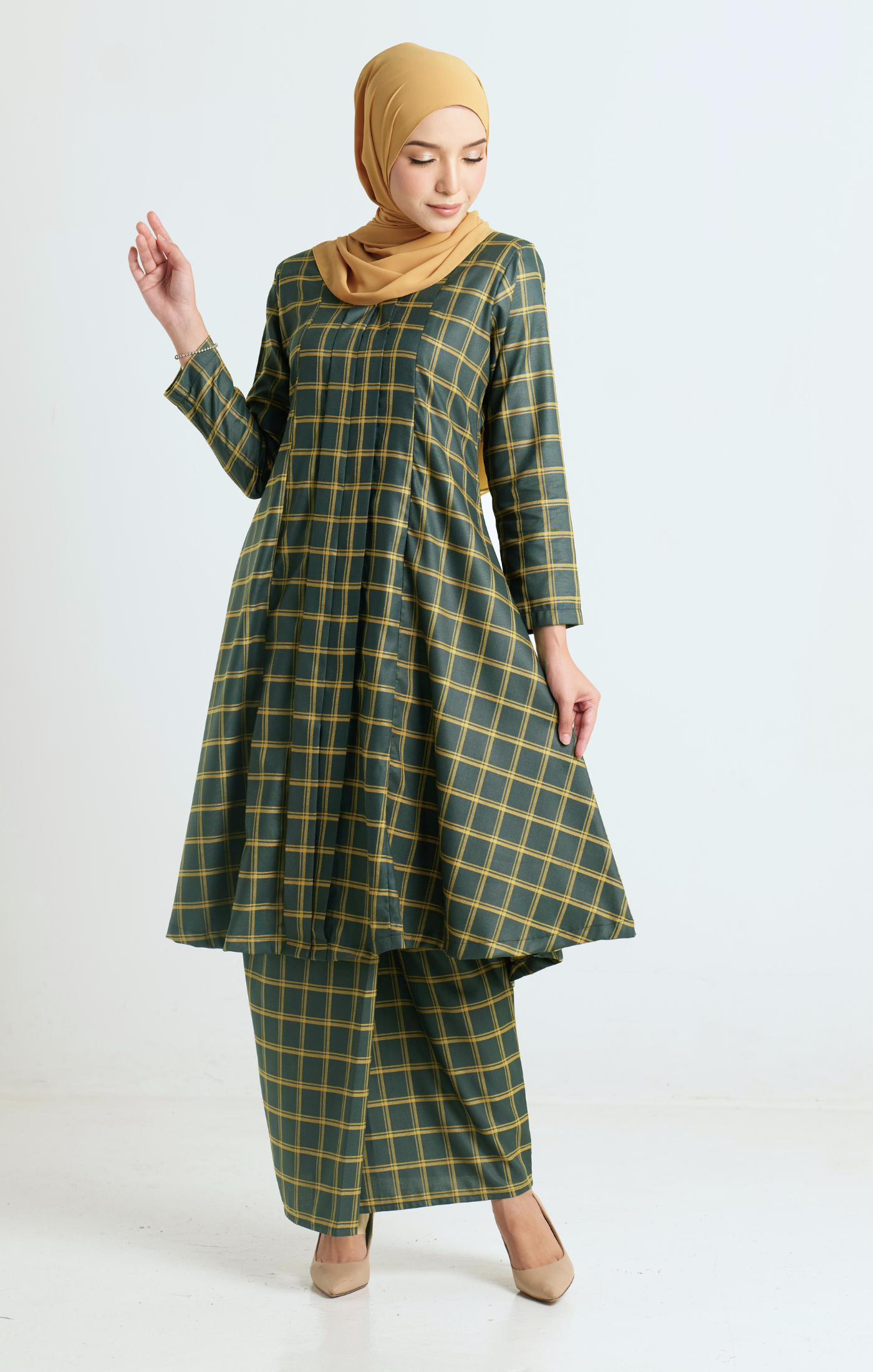 Baju Kebarung | Emerald Green