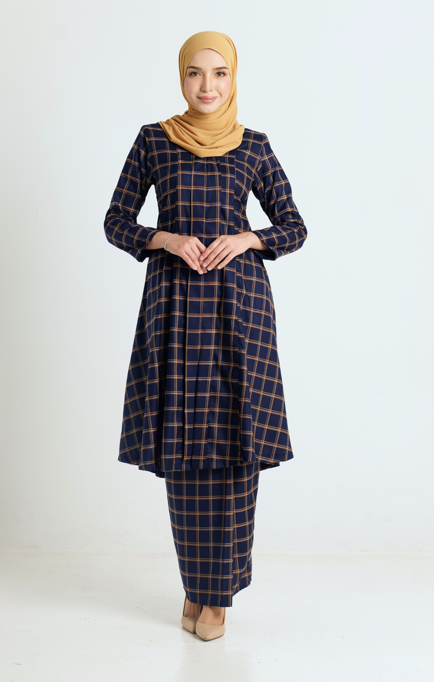 kebaya moden labuh