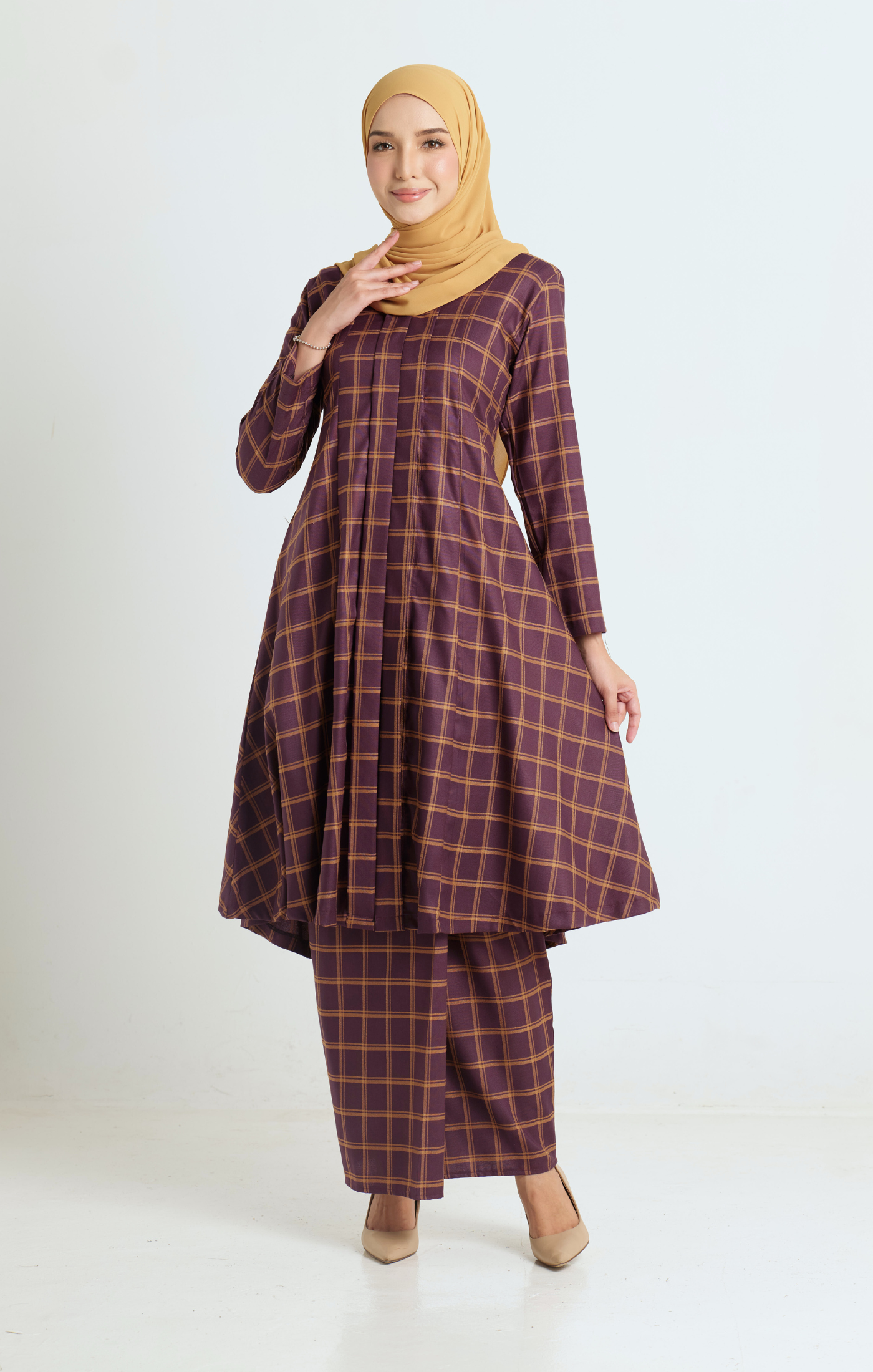 Baju Kebarung | Magenta