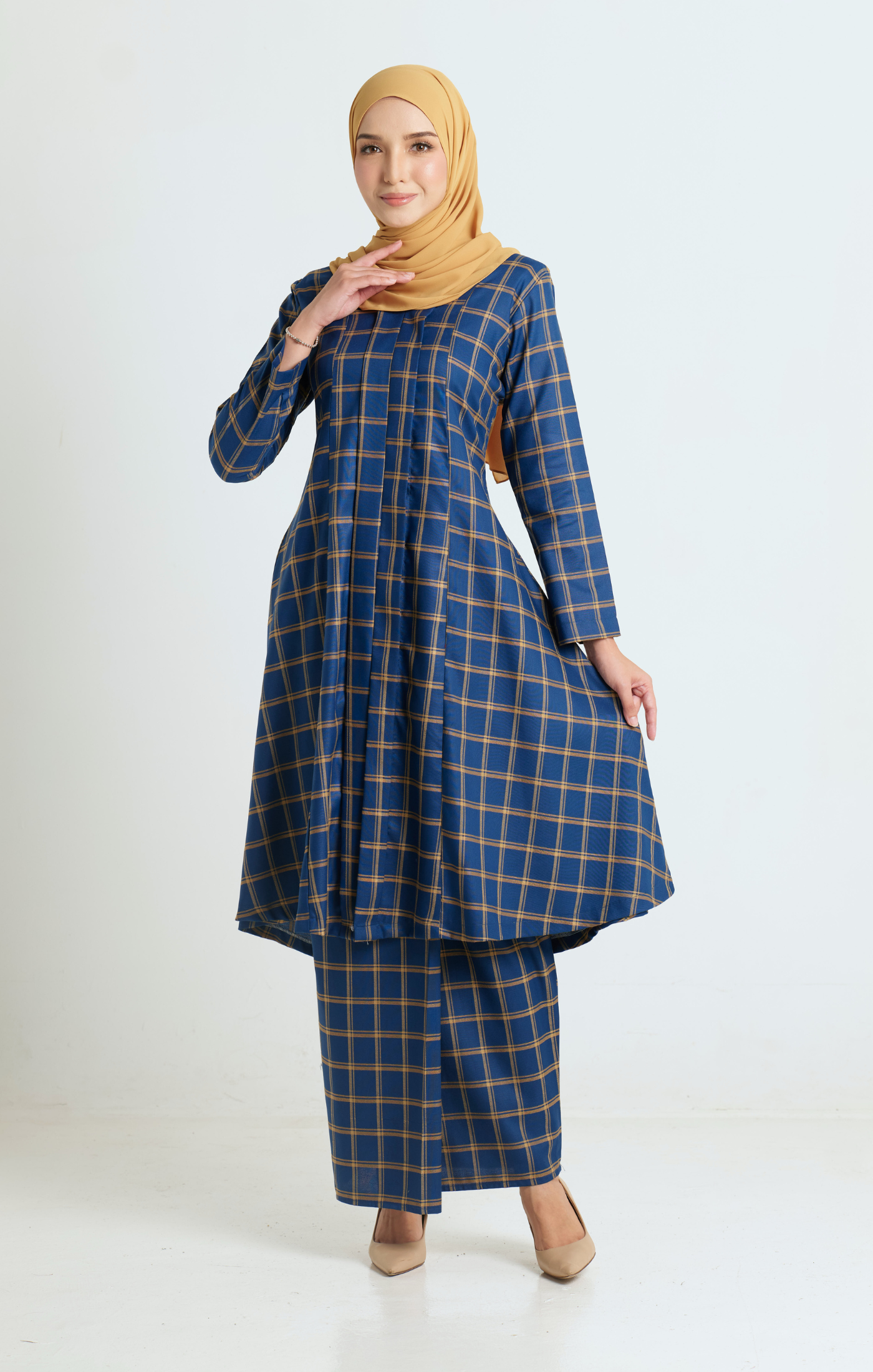 Baju Kebarung | Royal Blue