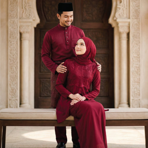 carlanisa baju kurung moden lace