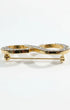 CNC BROOCH SILVER DIAMOND