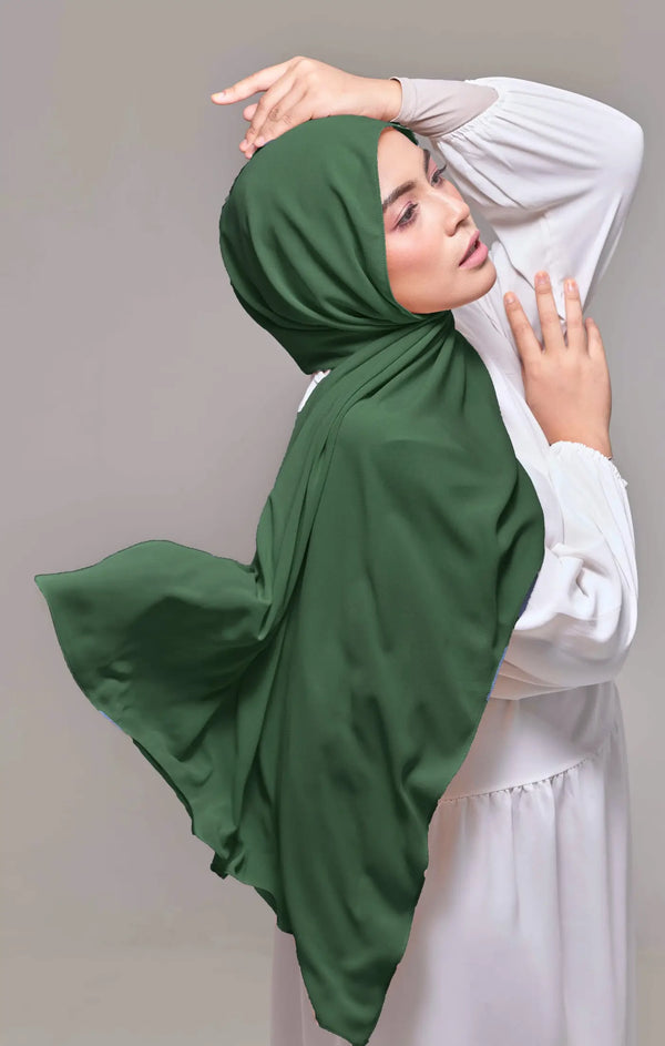 FAURA SHAWL | EMERALD GREEN