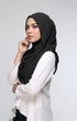 INSTANT SHAWL RANIA SEMINIT | BLACK
