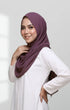 INSTANT SHAWL RANIA SEMINIT | DUSTY MAGENTA