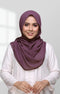 INSTANT SHAWL RANIA SEMINIT | DUSTY MAGENTA