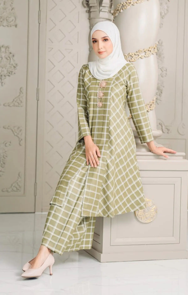 LUNA 3.0 KEBARUNG LINEN | OLIVE GREEN