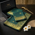 SONGKET BUNGA TABUR | EMERALD GREEN GOLD