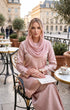 MYRA KURUNG MODEN | BABY PINK