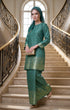 MYRA KURUNG MODEN | TEAL GREEN