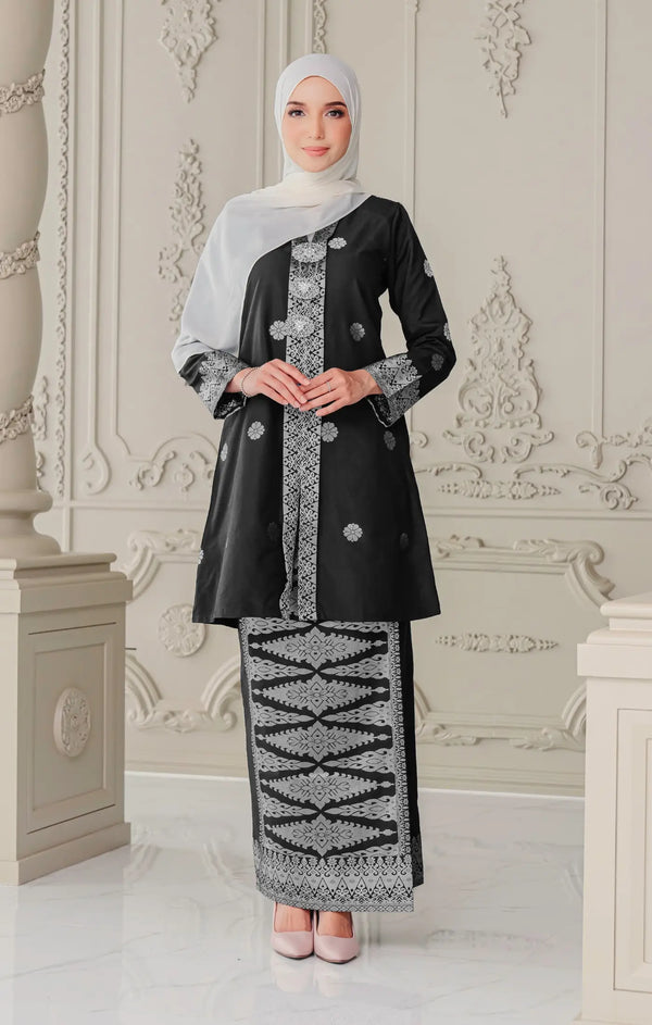 Laylo kebaya | Black Silver