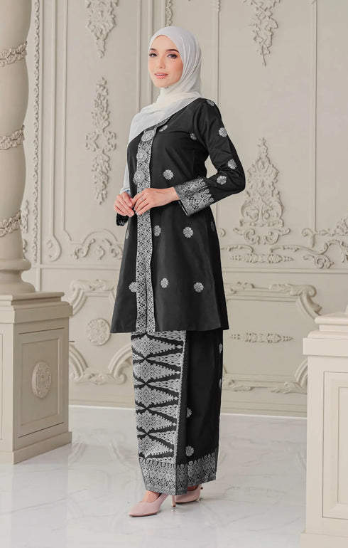 Laylo kebaya | Black Silver