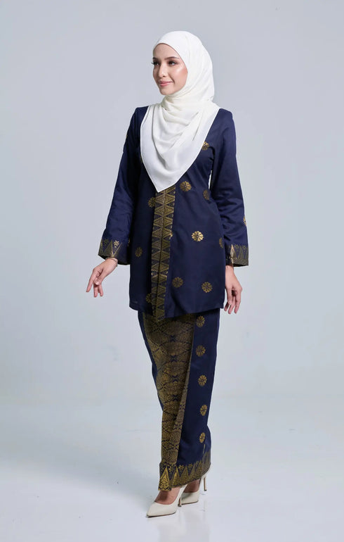 SEROJA KEBAYA | BLUE BLACK GOLD