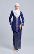 SEROJA KEBAYA | ROYAL BLUE SILVER