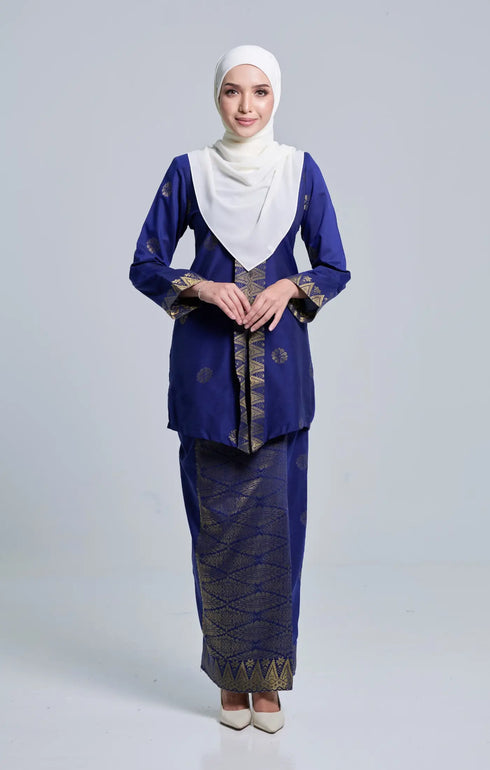 SEROJA KEBAYA | ROYAL BLUE GOLD