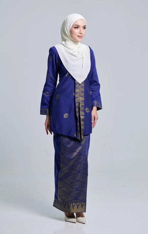 SEROJA KEBAYA | ROYAL BLUE GOLD
