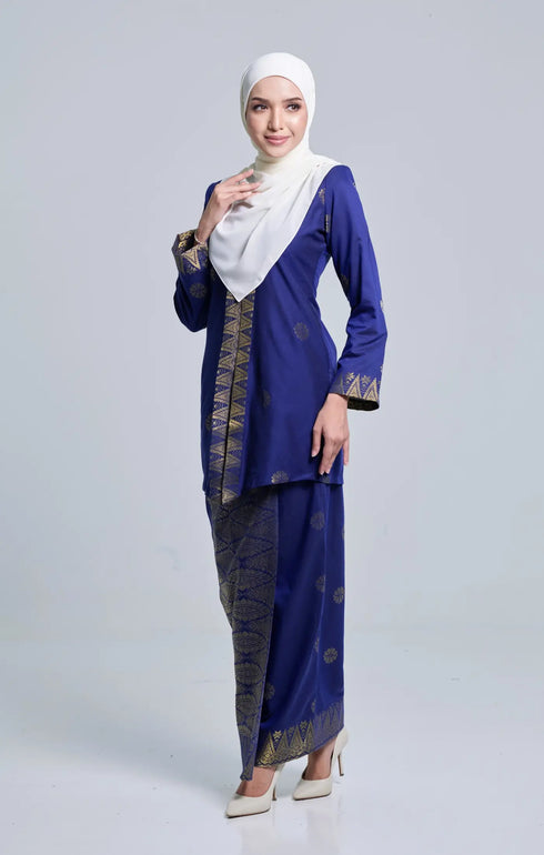 SEROJA KEBAYA | ROYAL BLUE GOLD