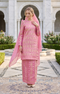 RABAI KURUNG MODEN | SHOCKING PINK GOLD