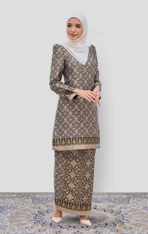 RABAI KURUNG MODEN | BLACK GOLD ORCHID