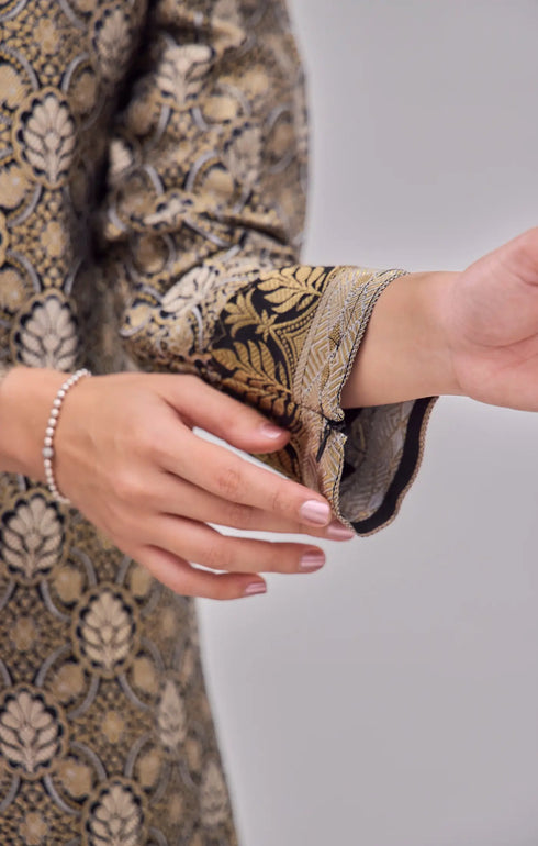 malaysian baju kurung brocade