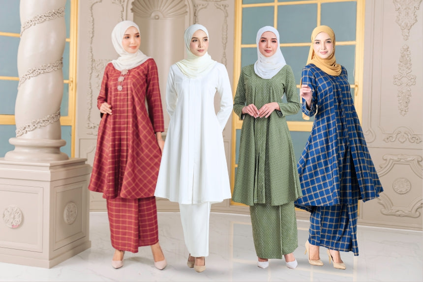 kebarung red, white, and blue