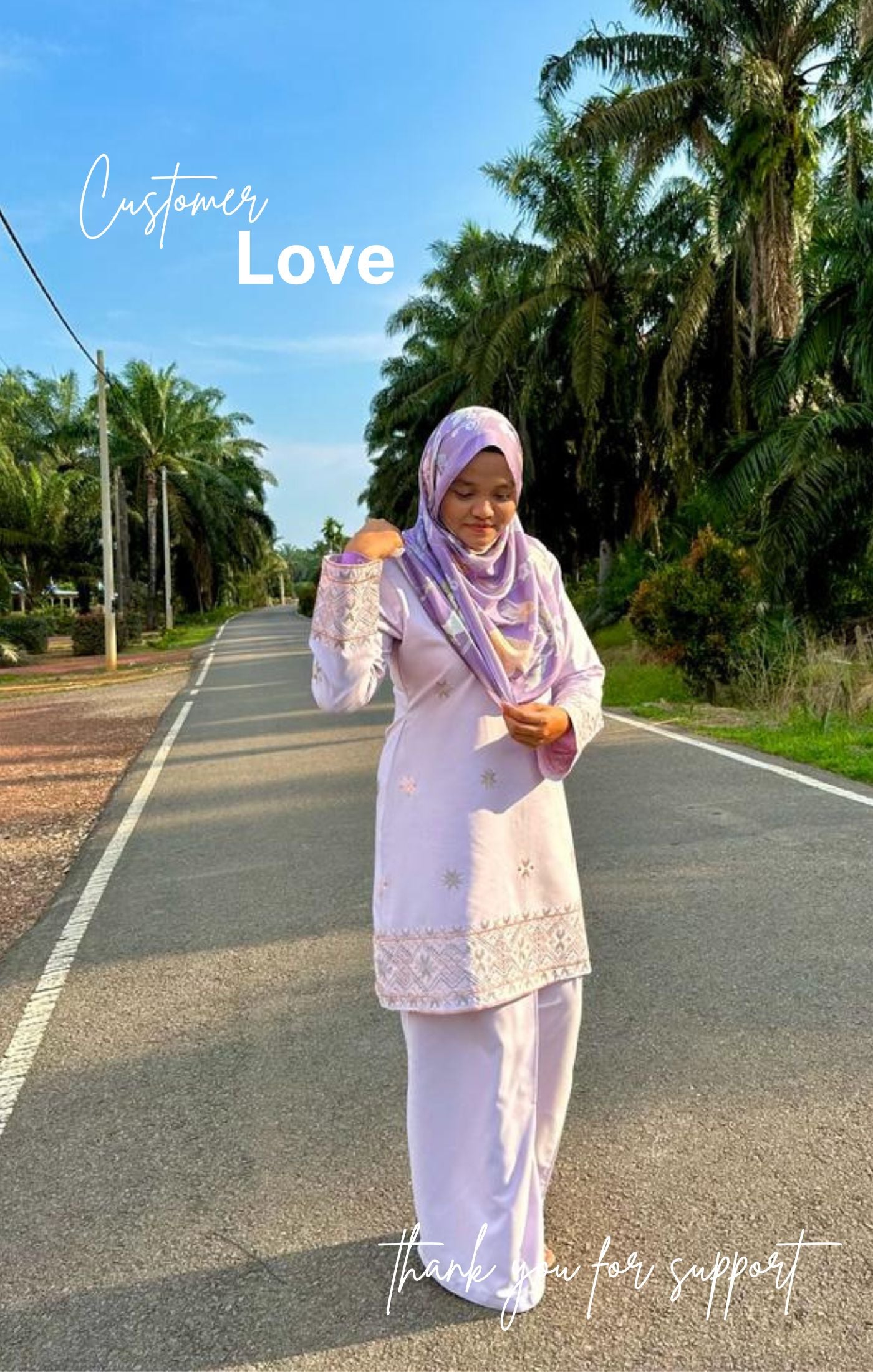 Alyssa Kurung Riau Customers OOTD & Reviews