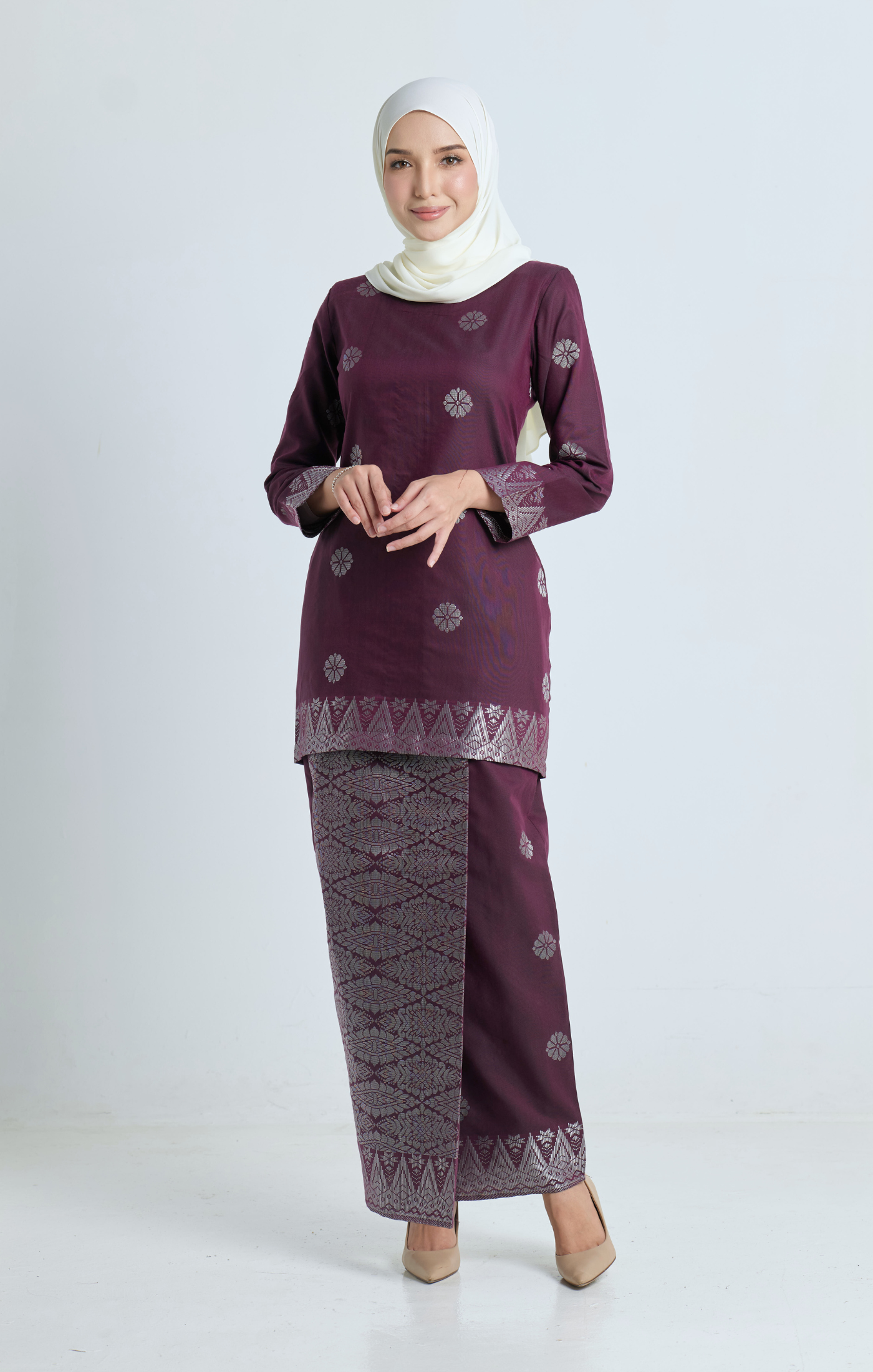 baju kurung batik perempuan