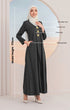 Rubi Jubah Kebarung Klasik | Black