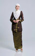 SEROJA KEBAYA | DARK CHOCOLATE GOLD
