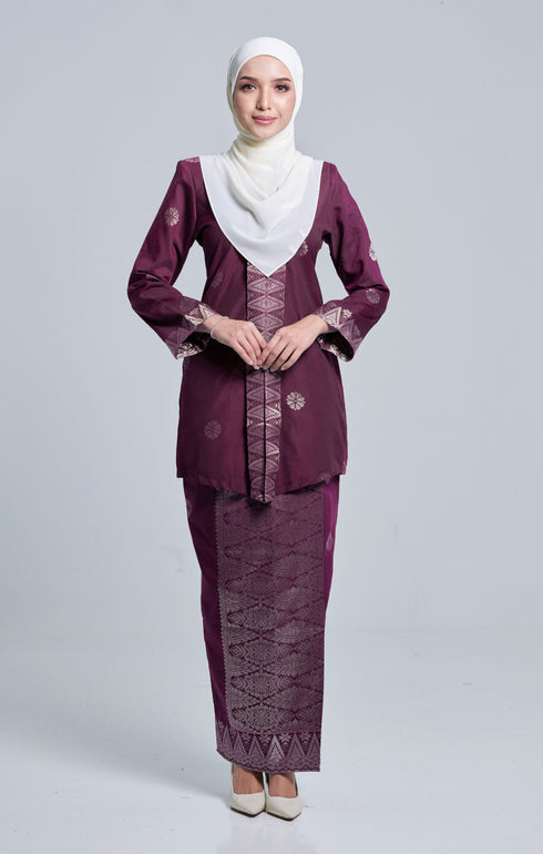 SEROJA KEBAYA | MAGENTA SILVER