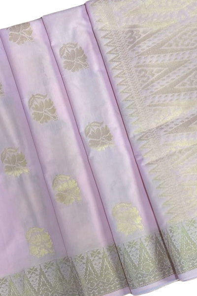 Songket Bunga Raya | Baby Pink Gold