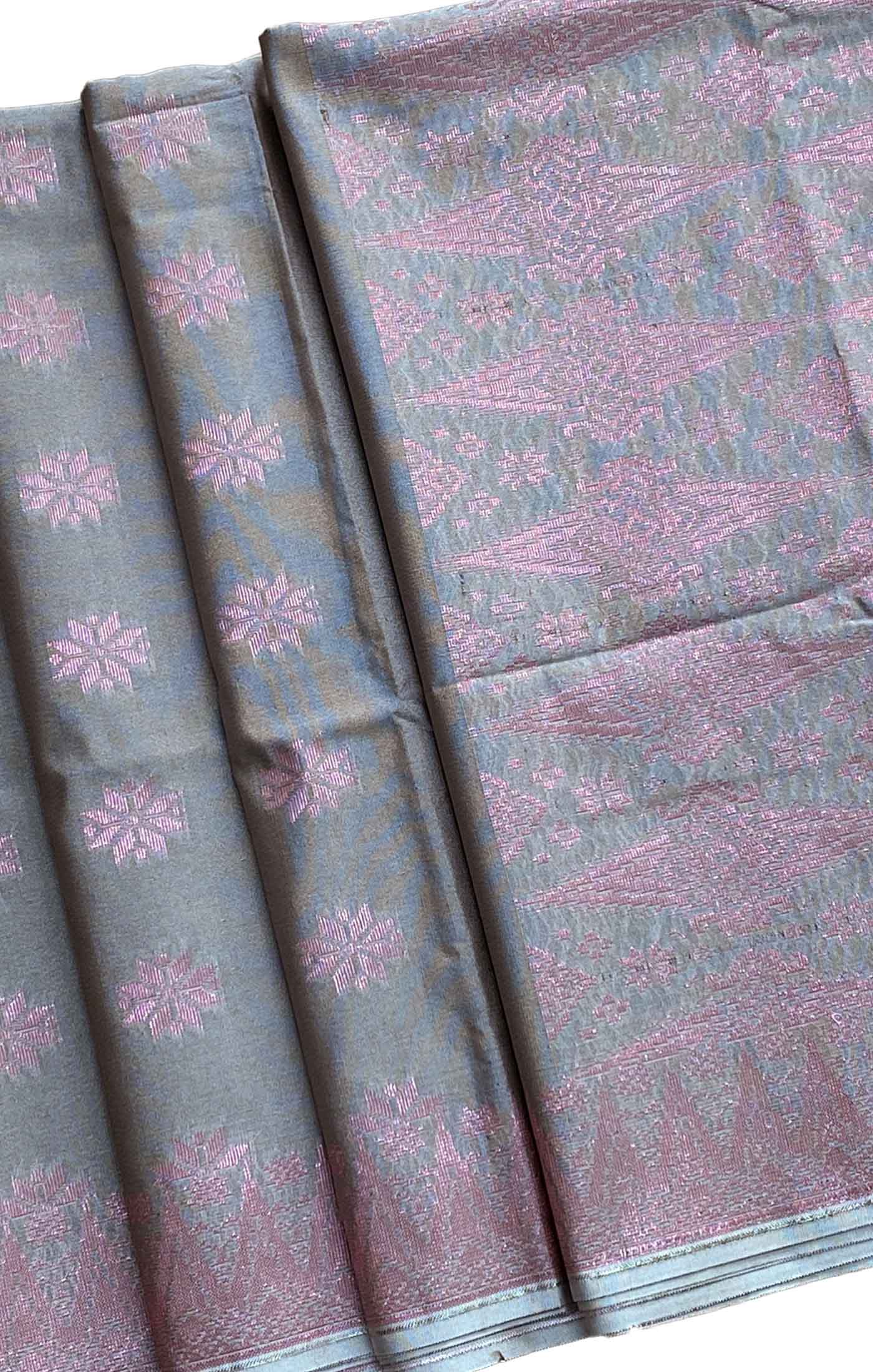 Songket Star Flower | Smokey Grey Pink