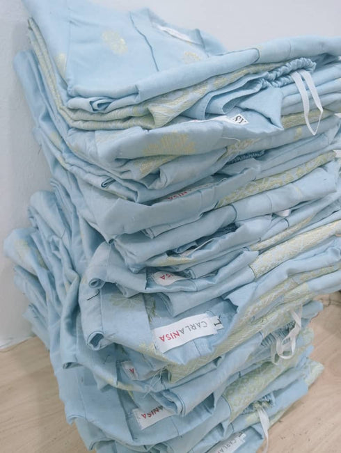 Anggun Kebaya | Baby Blue Gold