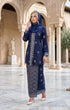 SEROJA KEBAYA | NAVY BLUE SILVER