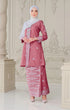 Laylo kebaya | Dusty Pink Silver