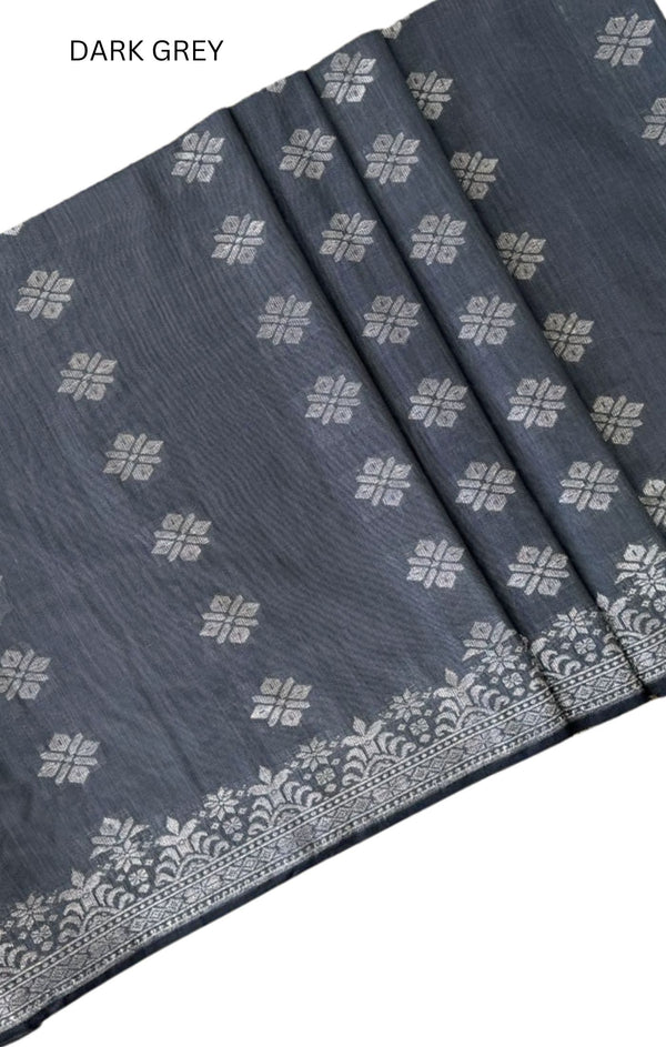 Songket Tenun 3D | Dark Grey