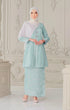 Laylo kebaya | Baby Mint Green Silver