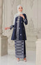 Laylo kebaya | Blue Black Silver