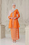 Laylo kebaya | Orange Silver