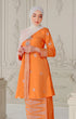 Laylo kebaya | Orange Silver