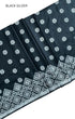 Songket Tenun 3D | Black Silver