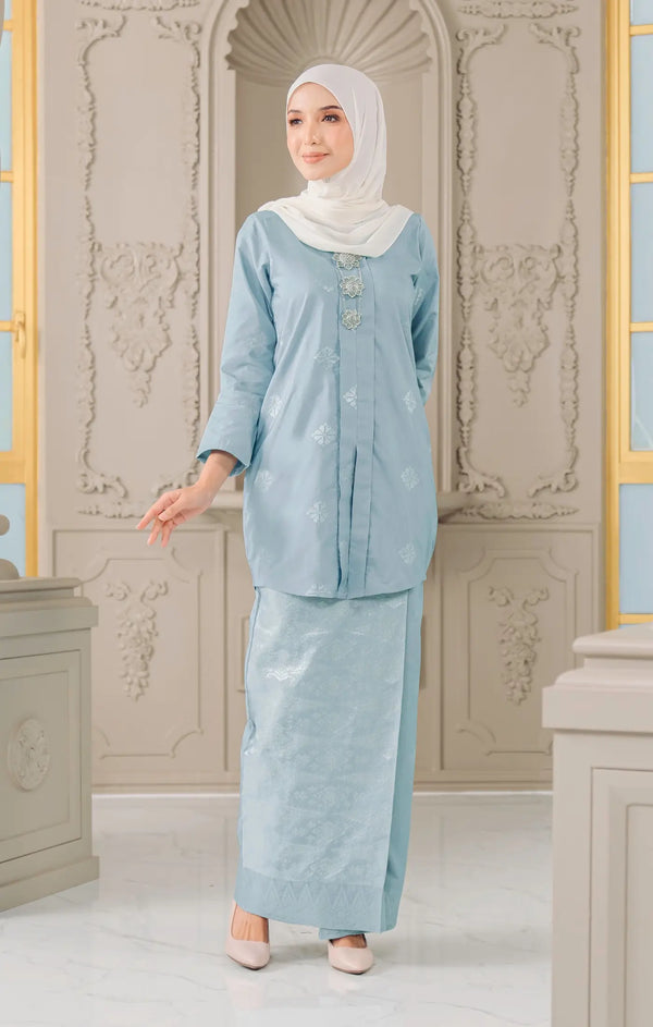 Teja Kebaya | Mint Blue Gold