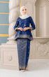 ARYANA KURUNG KEDAH | DARK ROYAL BLUE GOLD