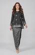 ARYANA KURUNG KEDAH | BLACK SILVER